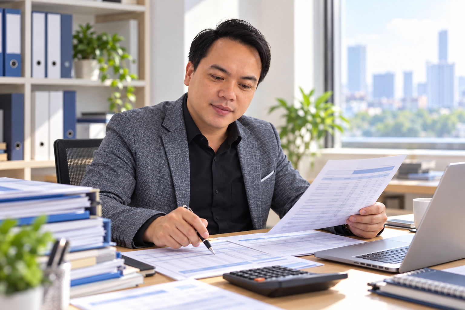 Ảnh minh họa Thầy An kiểm tra chênh lệch giữa bảng công nợ và chứng từ